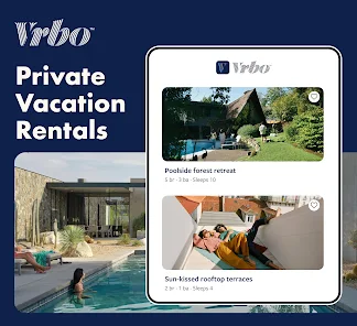 Vrbo  Book your vacation rentals: beach houses, cabins, condos & more