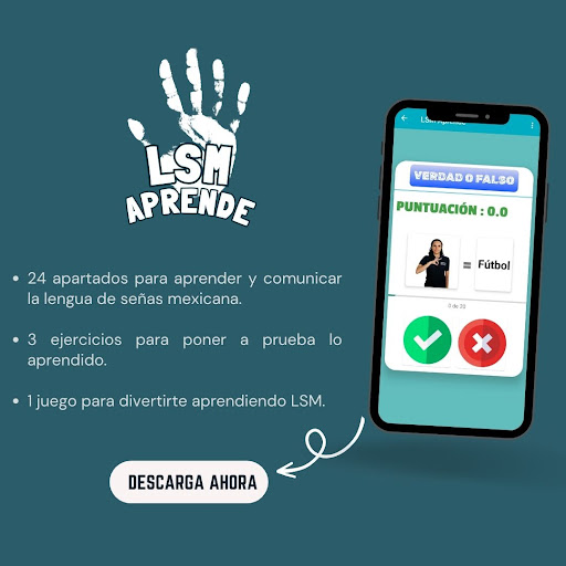Android application LSM Aprende screenshort