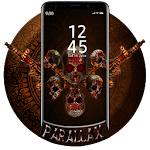 Cover Image of Tải xuống Skull APUS Live Wallpaper 1.0 APK