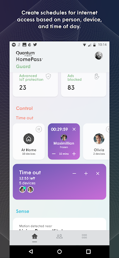 Screenshot of Quantum Fiber 360 WiFi
