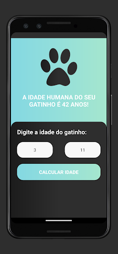 Idade Humana do seu Gatinho Screen 2