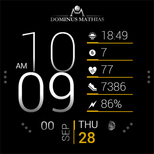 DM | 041 Digital Watch Face logo
