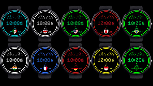 Dotted Digital Watch Face Screen 3