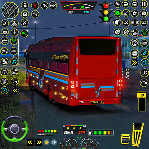 jeux conduite bus indien 3d