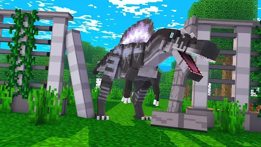 Jurassic Mods for Minecraft PE