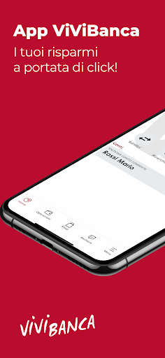 Android application ViViBanca – conti e depositi screenshort