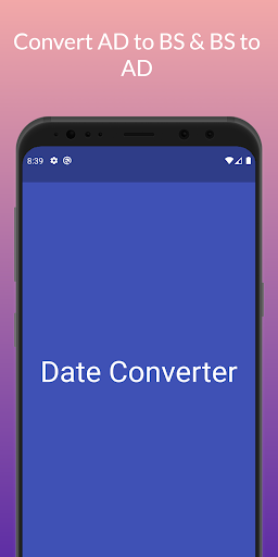 Android application Nepali Date Converter-BS to AD screenshort