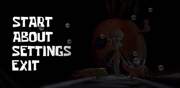 Sinister Squidward Horror