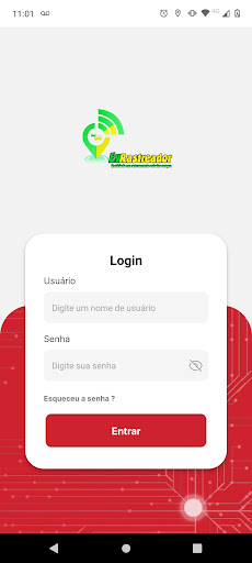 Android application Evrastreador screenshort