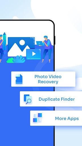 Android application Fast Recovery Clean Duplicates screenshort