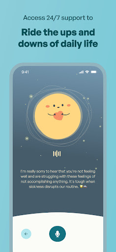 Screenshot of Flourish: AI Well-Being Buddy