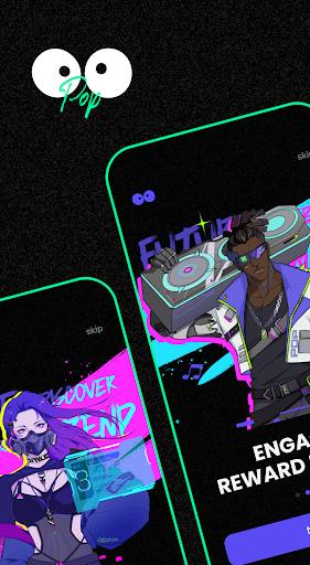 Android application Pop Social: Web3 Create & Earn screenshort