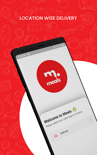 Android application Meals screenshort