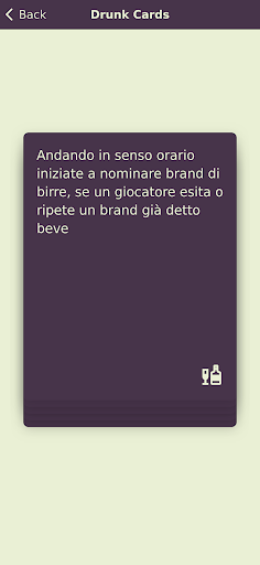 Drunk Cards Screen 3
