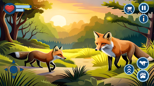 Screenshot 6 Fox Simulator Animal Hunt Game android