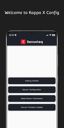Android application Kappa X Configuration screenshort