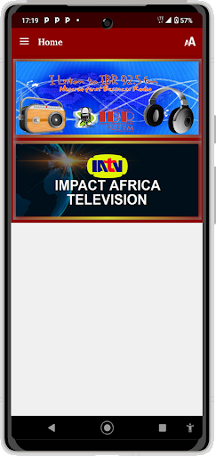 Android application IBR 92.5FM - IATV App screenshort