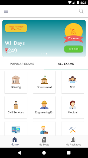 Career Capital TestSeries Screen 3