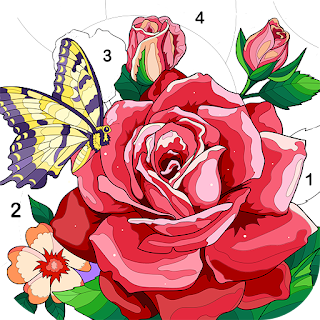 Silver Color: Color by number apk