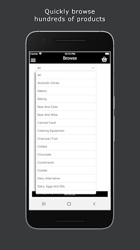 Amato Food Products Screen 2