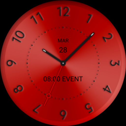 Red Star Watch Face Logo