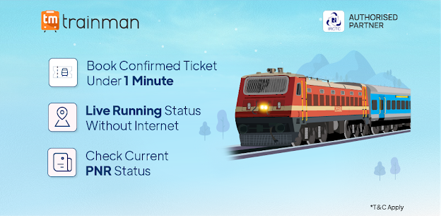 Train Ticket Booking -Trainman For PC installation
