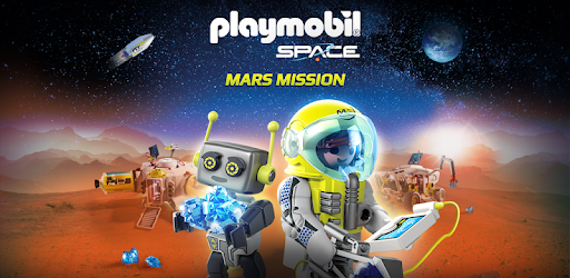 ROBOTER WEISS GELB MARS MISSION PLAYMOBIL > R2 Raumschiff Astronaut Space SELTEN 