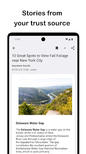 Just Rss - Your Feed Reader Screen 3