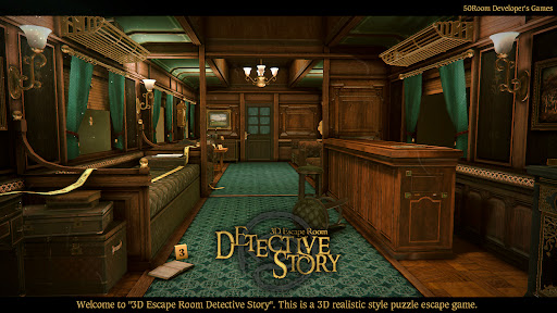 3D Escape Room Detective Story - Puzzle - games