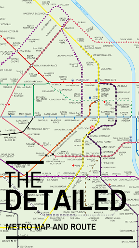 Delhi Metro Map 2023 Screen 2