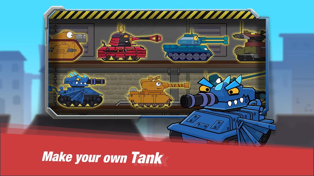 Tank Heroes - Tank Games， Tank 1.8.0 APK + Mod (Unlimited money) untuk android
