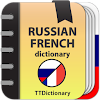 Russian-french dictionary icon
