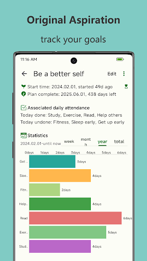 Habitree Goal  Habit Tracker