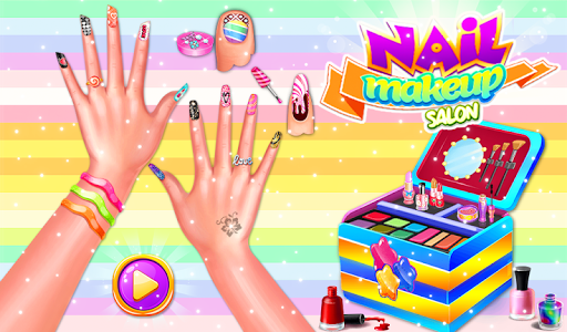 Girls Nail salon: Makeup Games Mod4