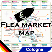 flea market map Cologne