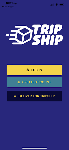 Android application TripShip screenshort