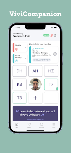 Android application ViviCompanion screenshort
