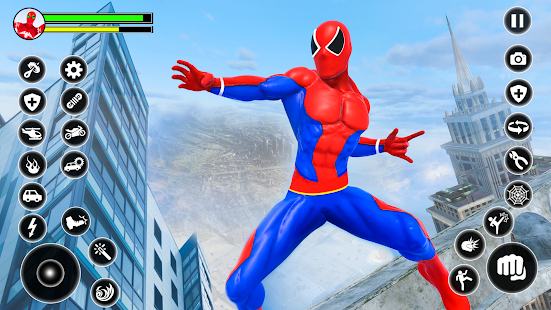 Spider Rope Hero Spider Game Screenshot
