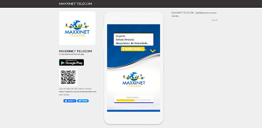 Android application maxxinet screenshort