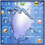 Broken Glass Keyboard Design icon