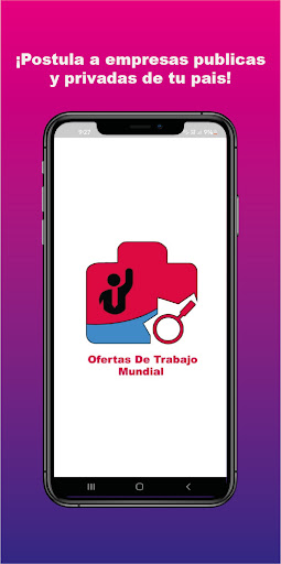Android application Ofertas De Trabajo Mundial screenshort