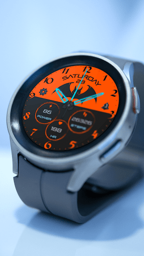Pars Bat Analog Watch Face Screen 3