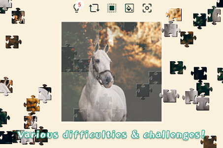 Horses Mania Jigsaw Puzzles