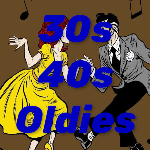 30s 40s Oldies Music logo