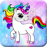 Pony Unicorn App Lock Screen icon