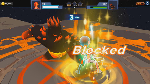 Screenshot of Supreme Saberman: Stickman