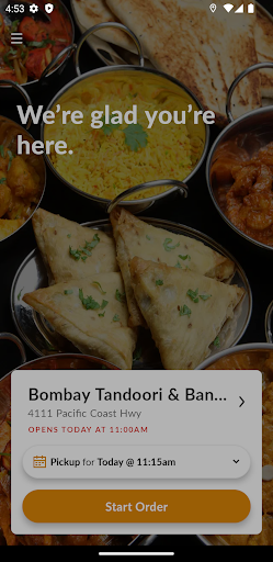 Bombay Tandoori & Banquet Screen 2
