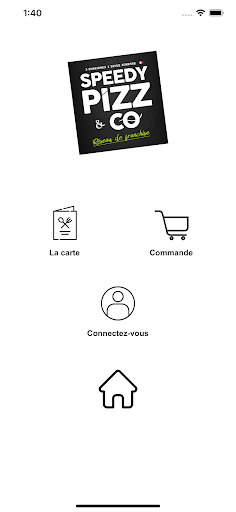 Android application Speedy Pizz screenshort