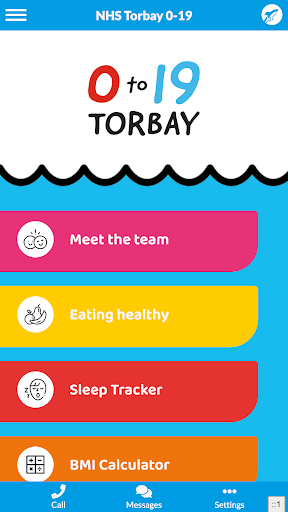 Android application Healthy families Torbay screenshort