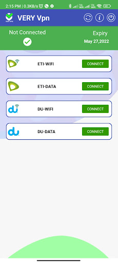 VeryVPN Screen 2